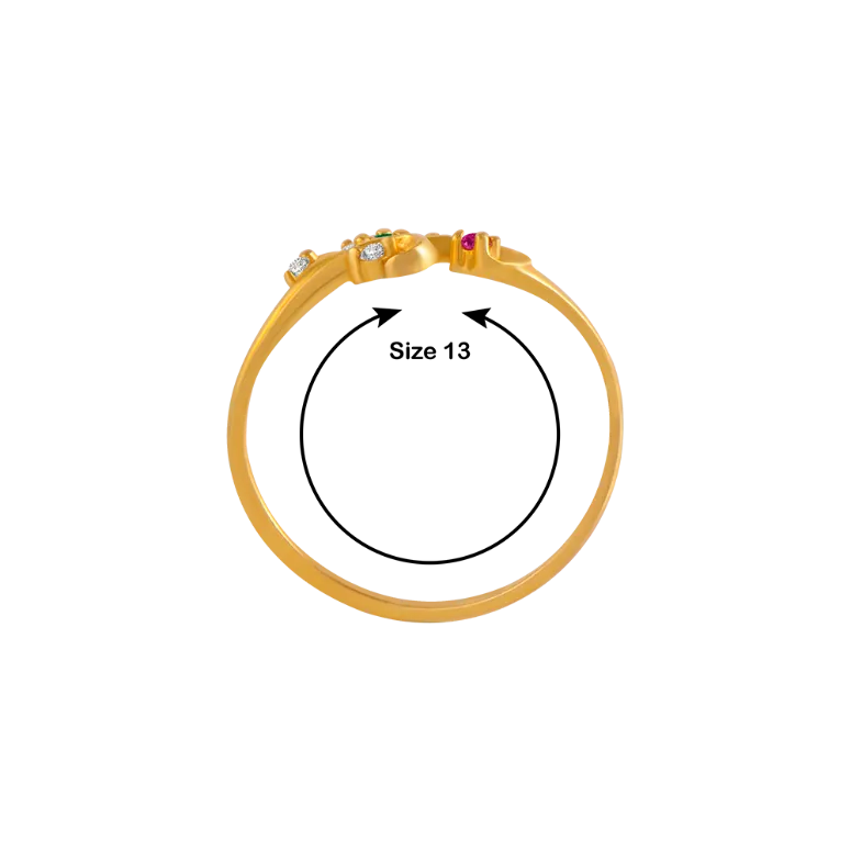 22k Engagement Gold Ring Design For Your Special Day