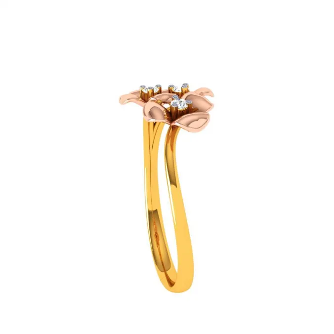 22KT (916) Yellow Gold Ring For Women