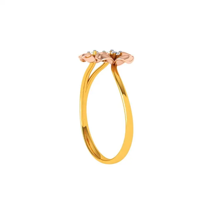 22KT (916) Yellow Gold Ring For Women