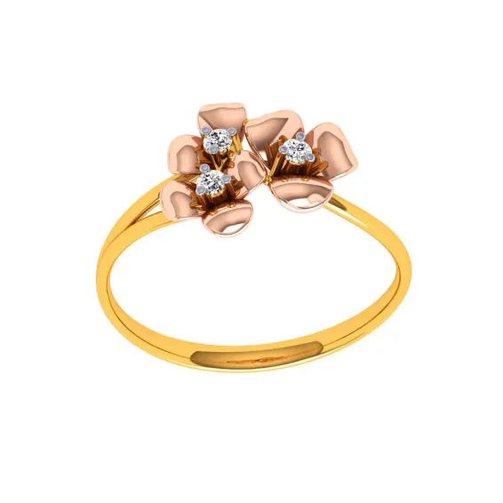 22KT (916) Yellow Gold Ring For Women