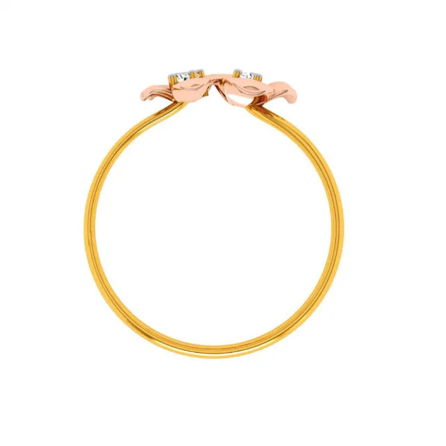 22KT (916) Yellow Gold Ring For Women