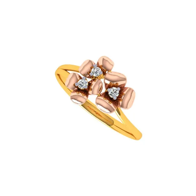 22KT (916) Yellow Gold Ring For Women