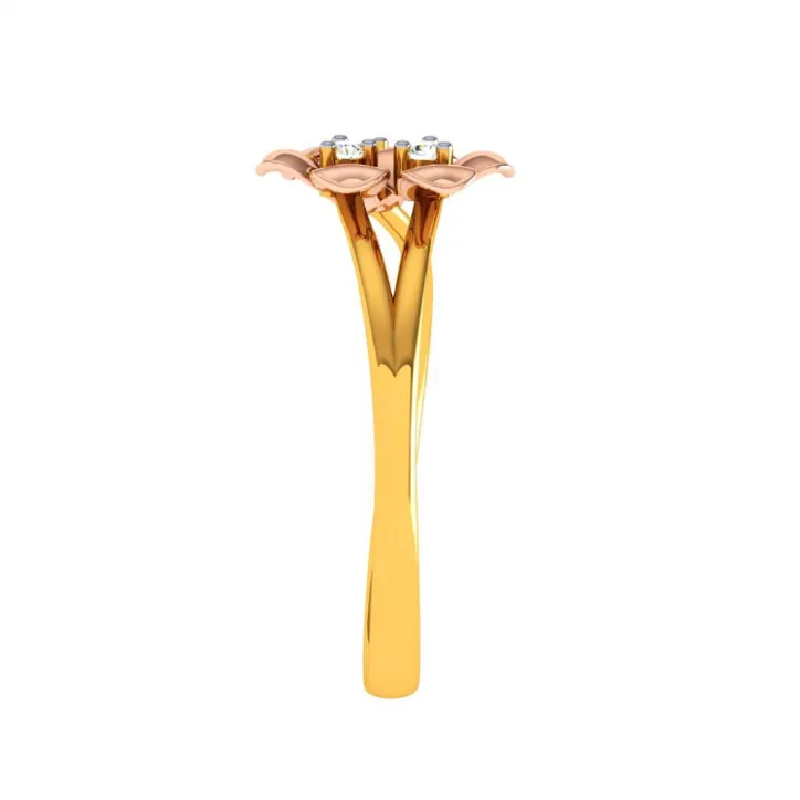 22KT (916) Yellow Gold Ring For Women
