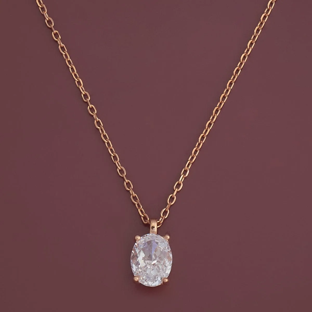 92.5 Silver Pendant with Chain and Earring Set 180988