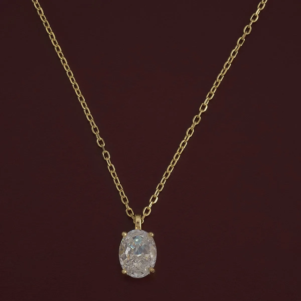 92.5 Silver Pendant with Chain and Earring Set 180988