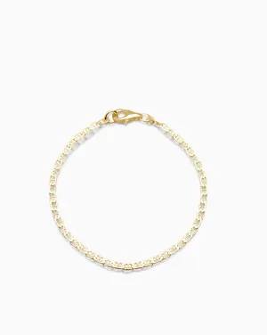 Anchor Chain Bracelet | Gold