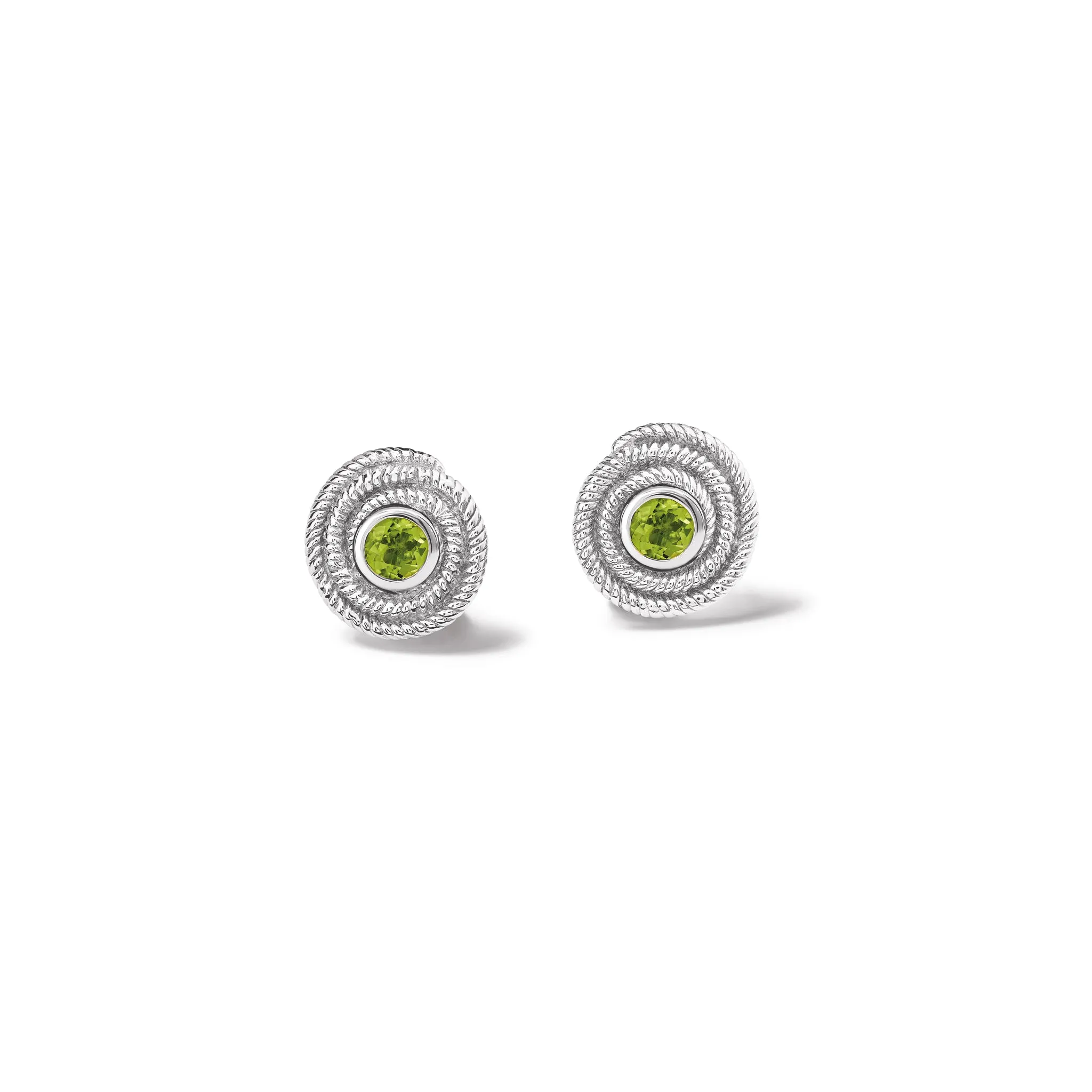 Basket Earring Halos Silver