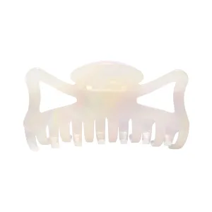 BOW CLIP HOLO WHITE