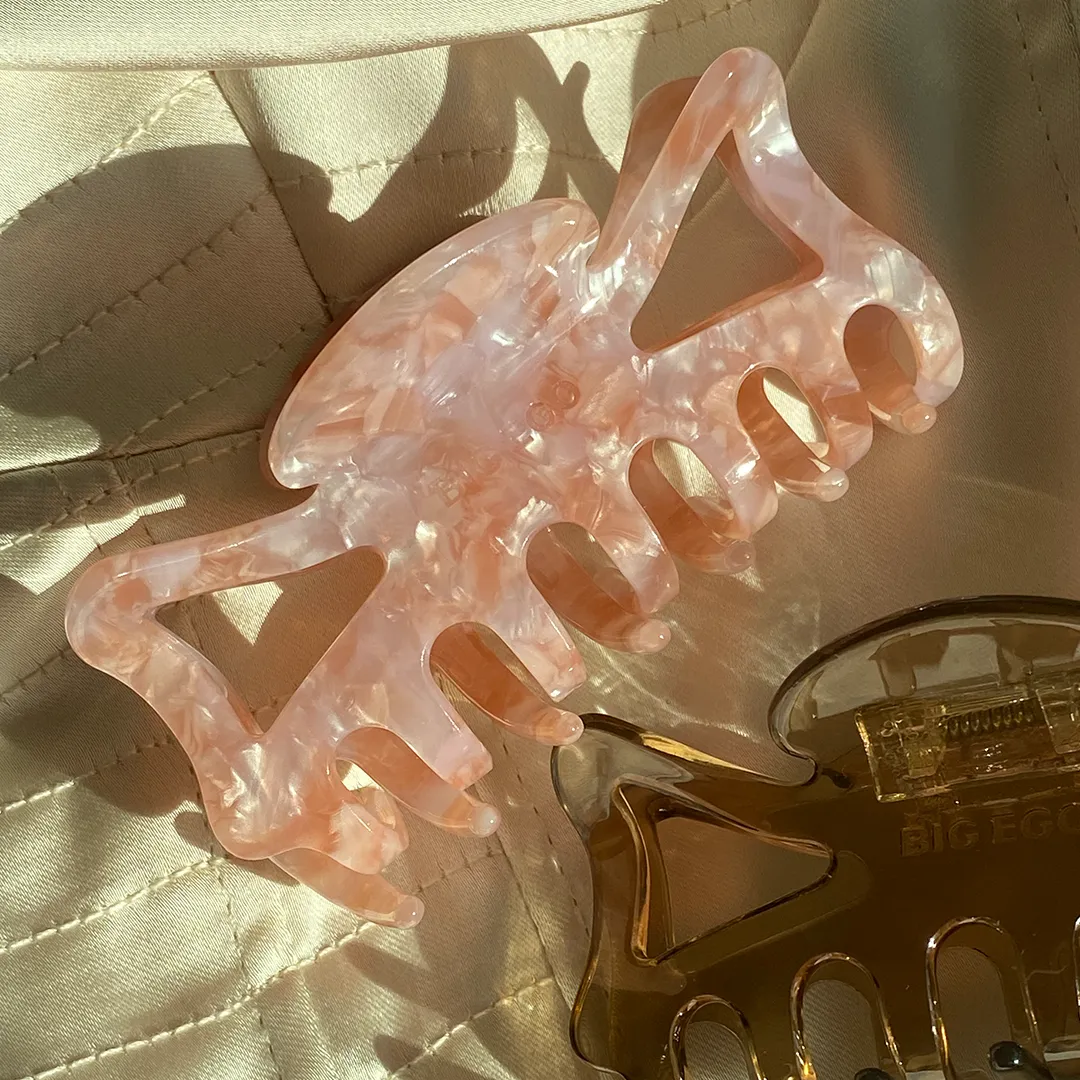 BOW CLIP PINK