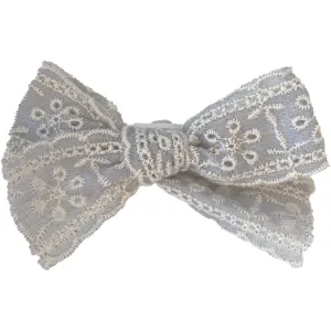 Bow's by St?r Franka Bow - Light Blue Embroidered