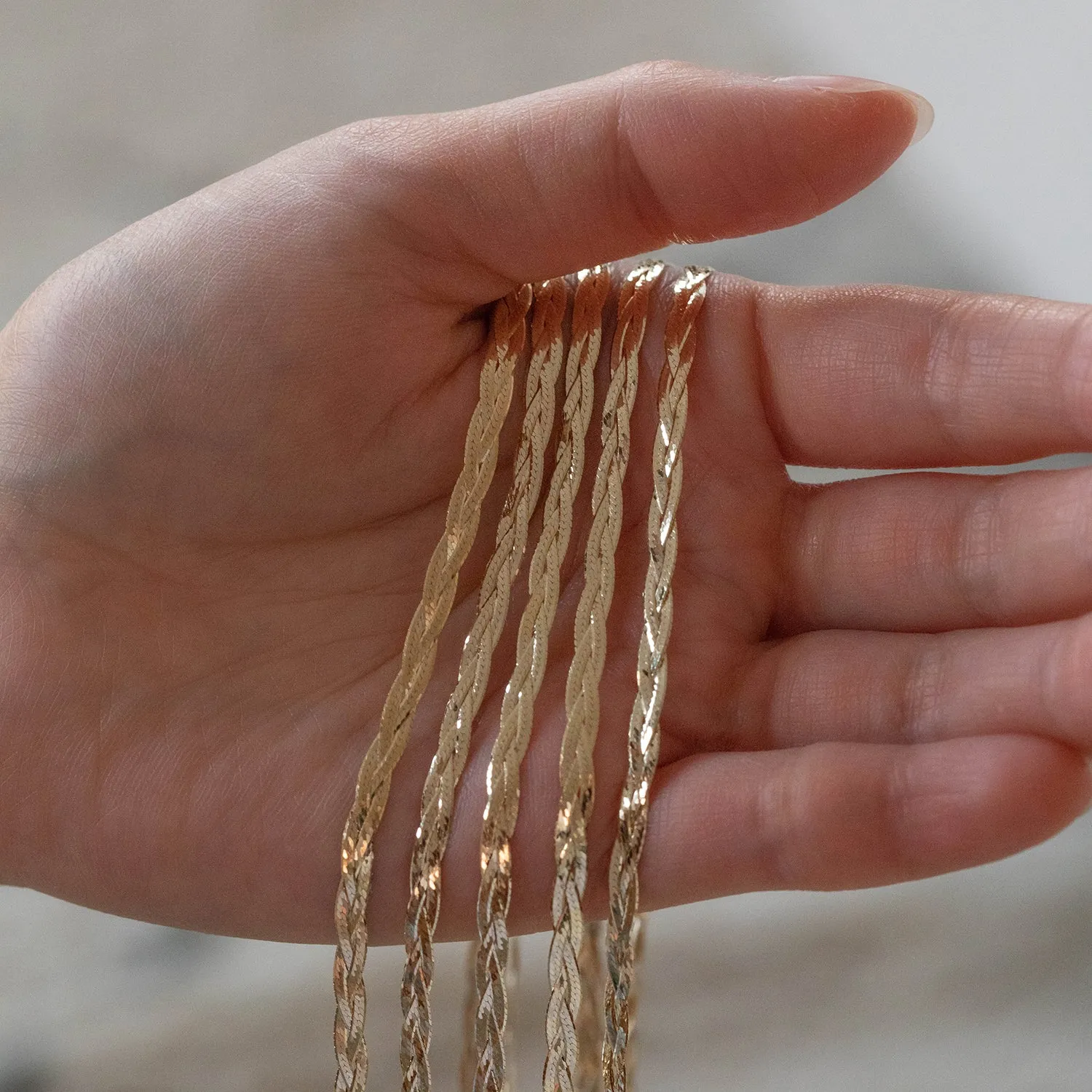 Braided Herringbone Bracelet