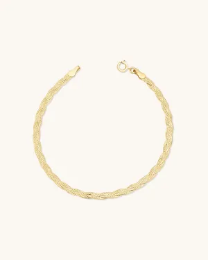 Braided Herringbone Bracelet