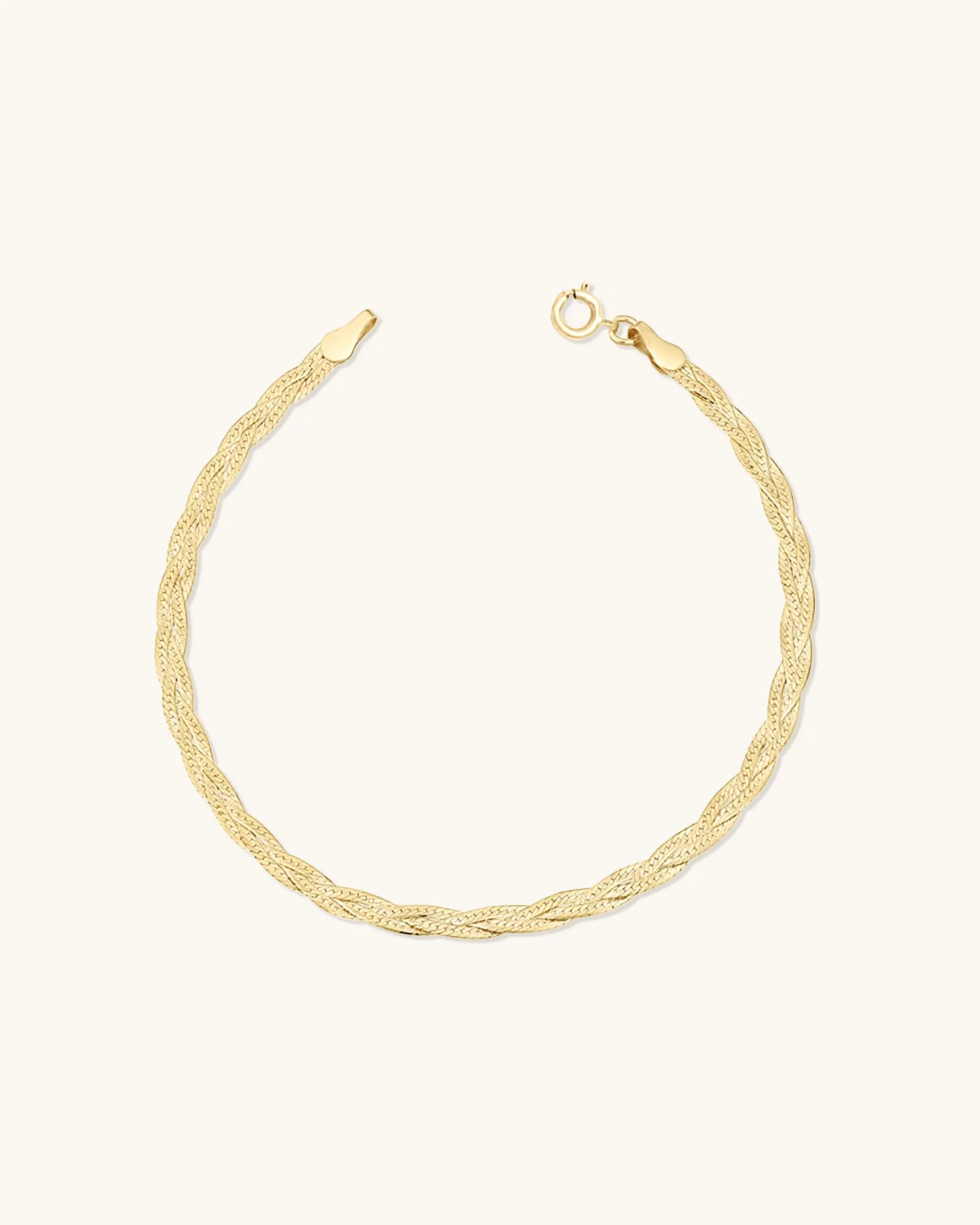 Braided Herringbone Bracelet