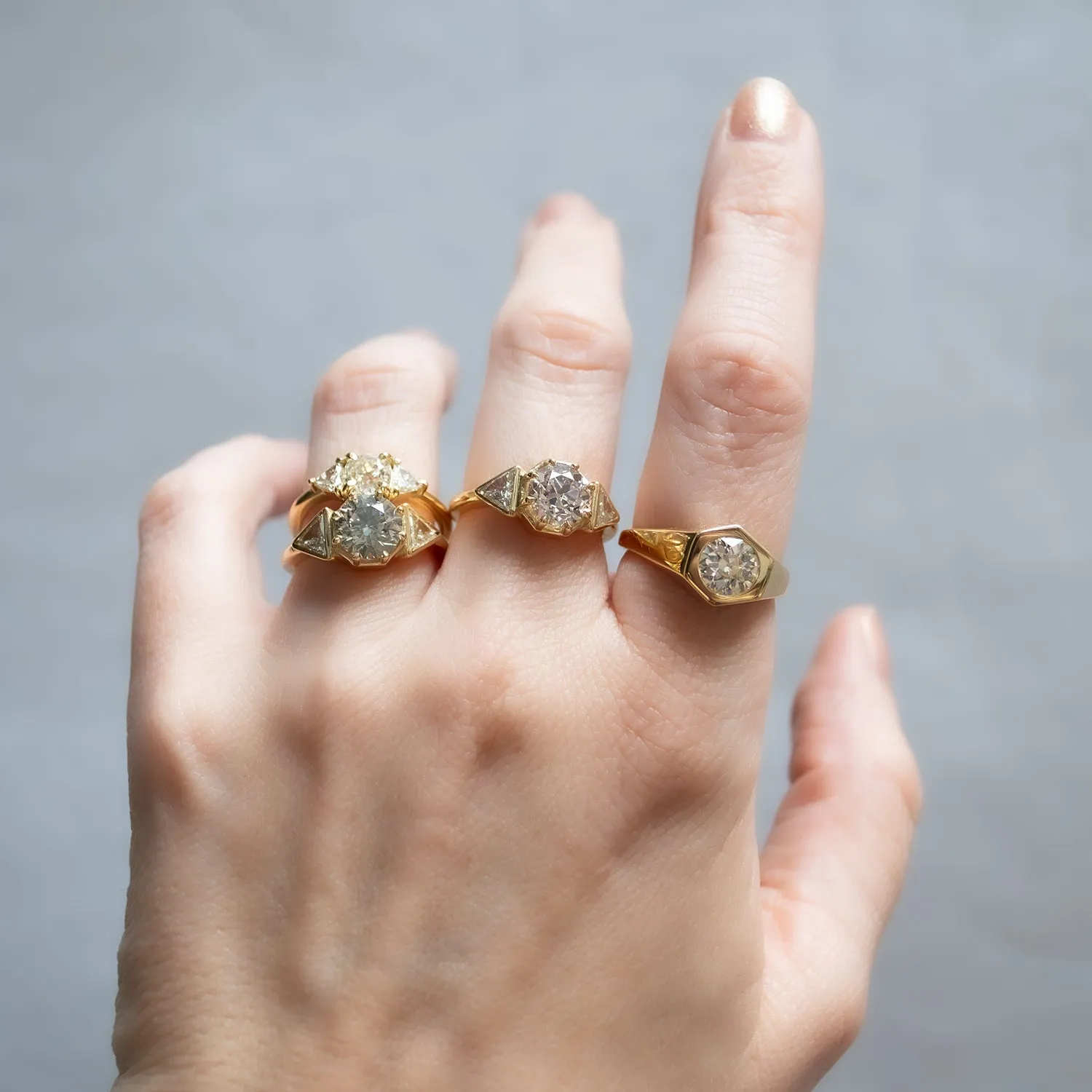 Bright Diamond Vega Ring