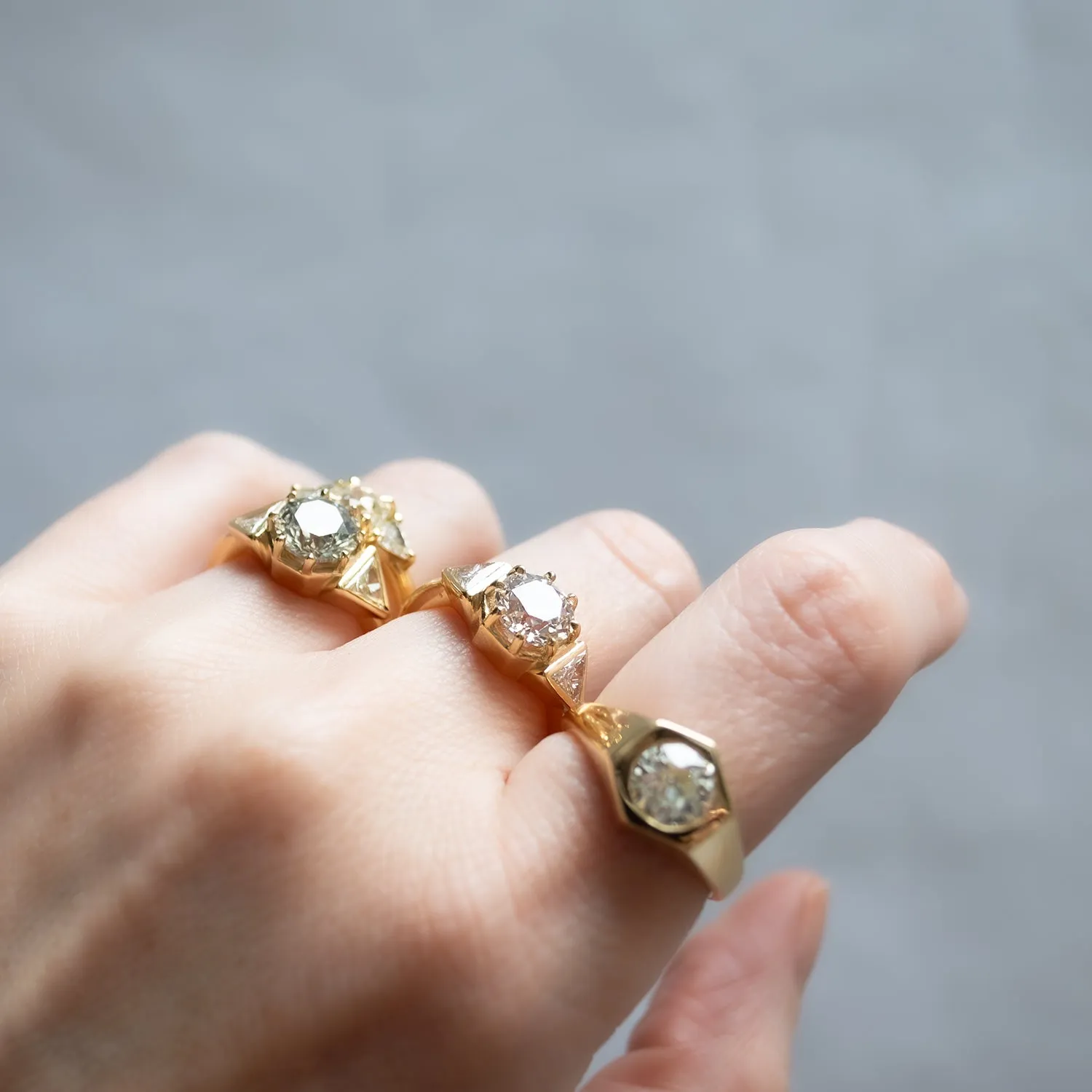 Bright Diamond Vega Ring