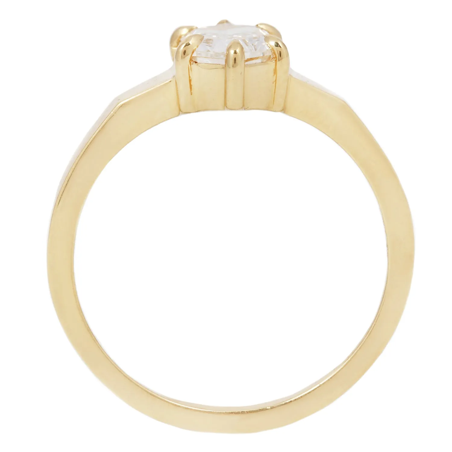 Bright Light Hexagon Ring
