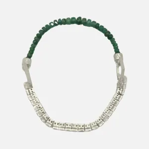 Chameleon Bracelet, Emerald
