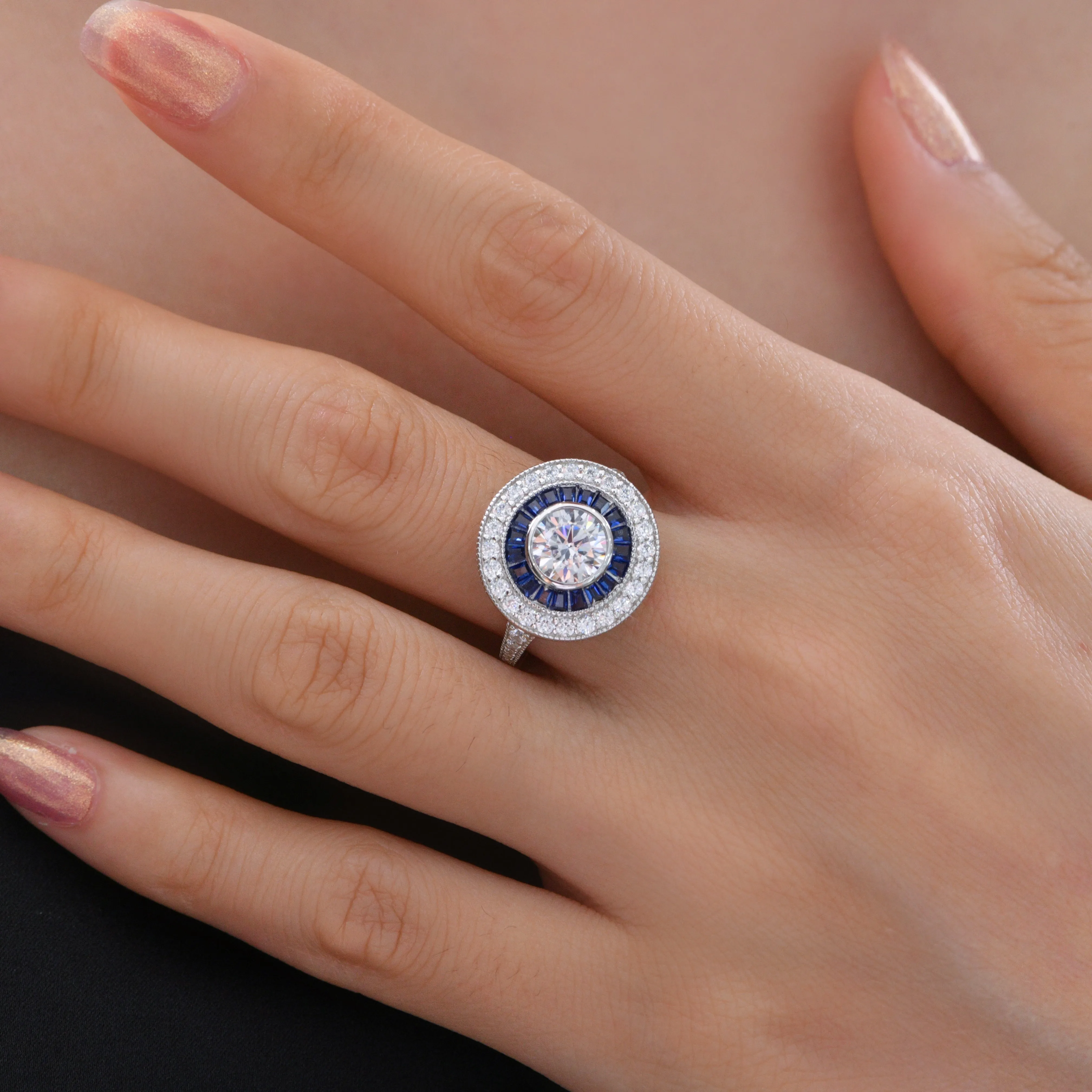 Demi Vintage 1 Carat Diamond Crystalline Ring