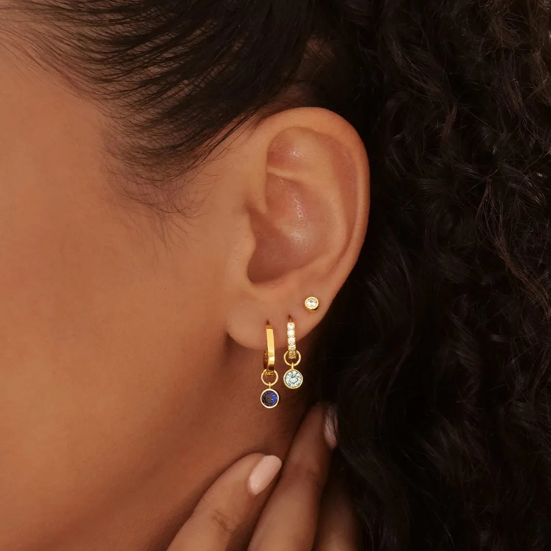 Design Your Birthstone Set Jet Gold