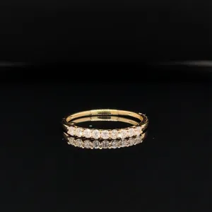 Diamond 0.23ctw Classic Wedding Band Ring in 18k Yellow Gold - #365 - RGDIA670052