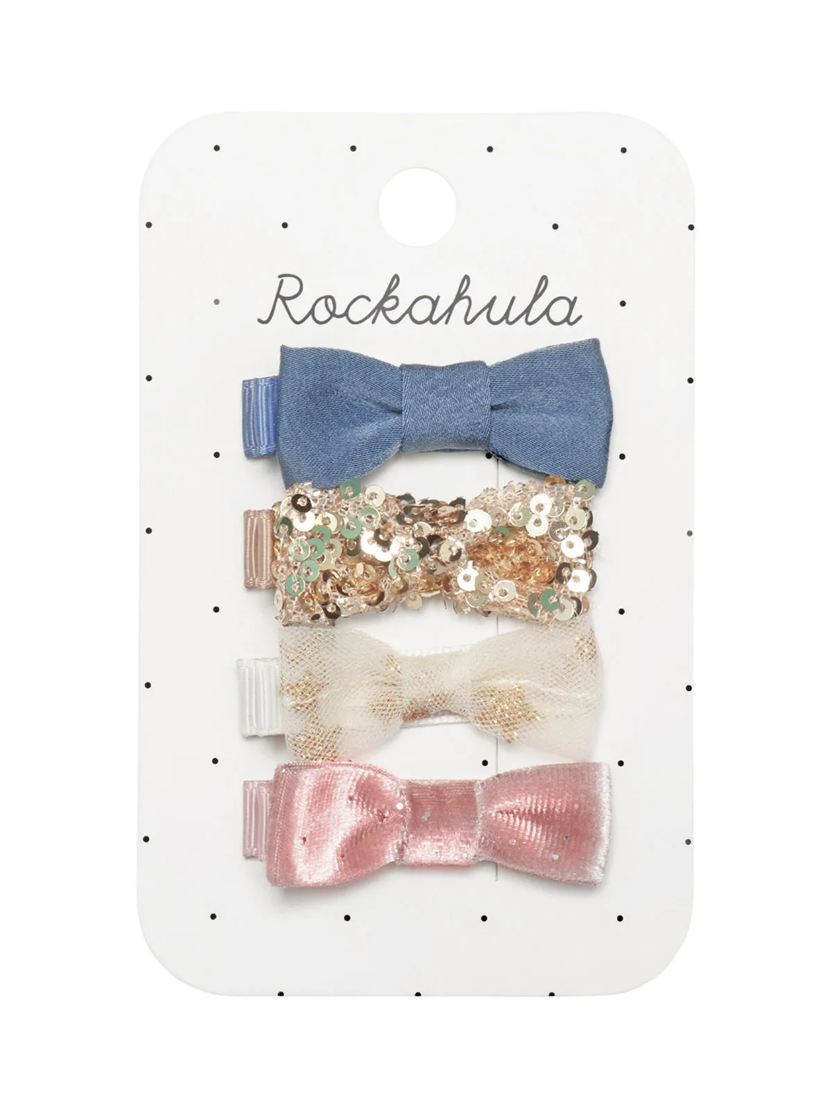Enchanted Mini Bow Clips & Scrunchies Set