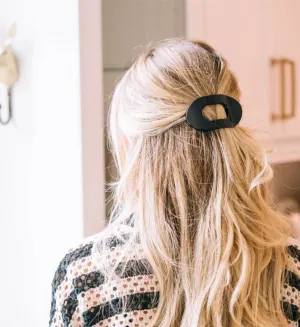 Flat Round Small Hair Clip Teleties