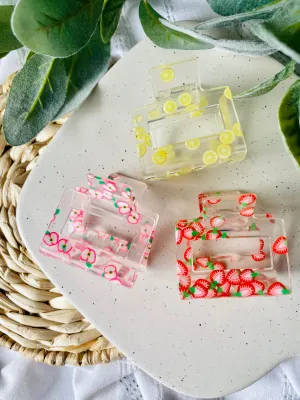 Fruit Claw Clips