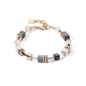 GeoCUBE? Iconic bracelet rose gold soft