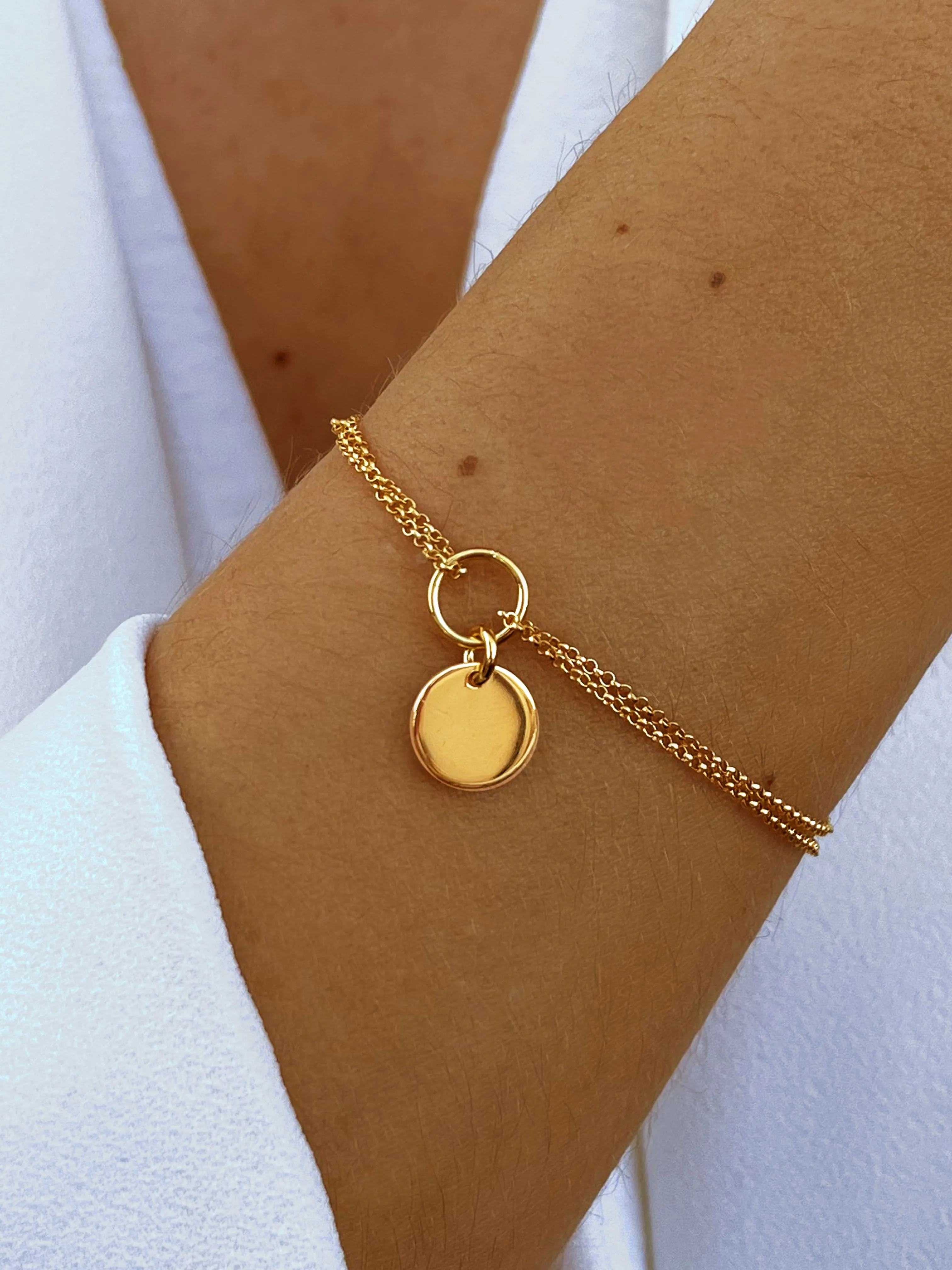 Gold bracelet 18k yellow gold