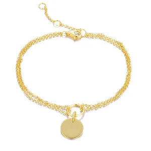 Gold bracelet 18k yellow gold
