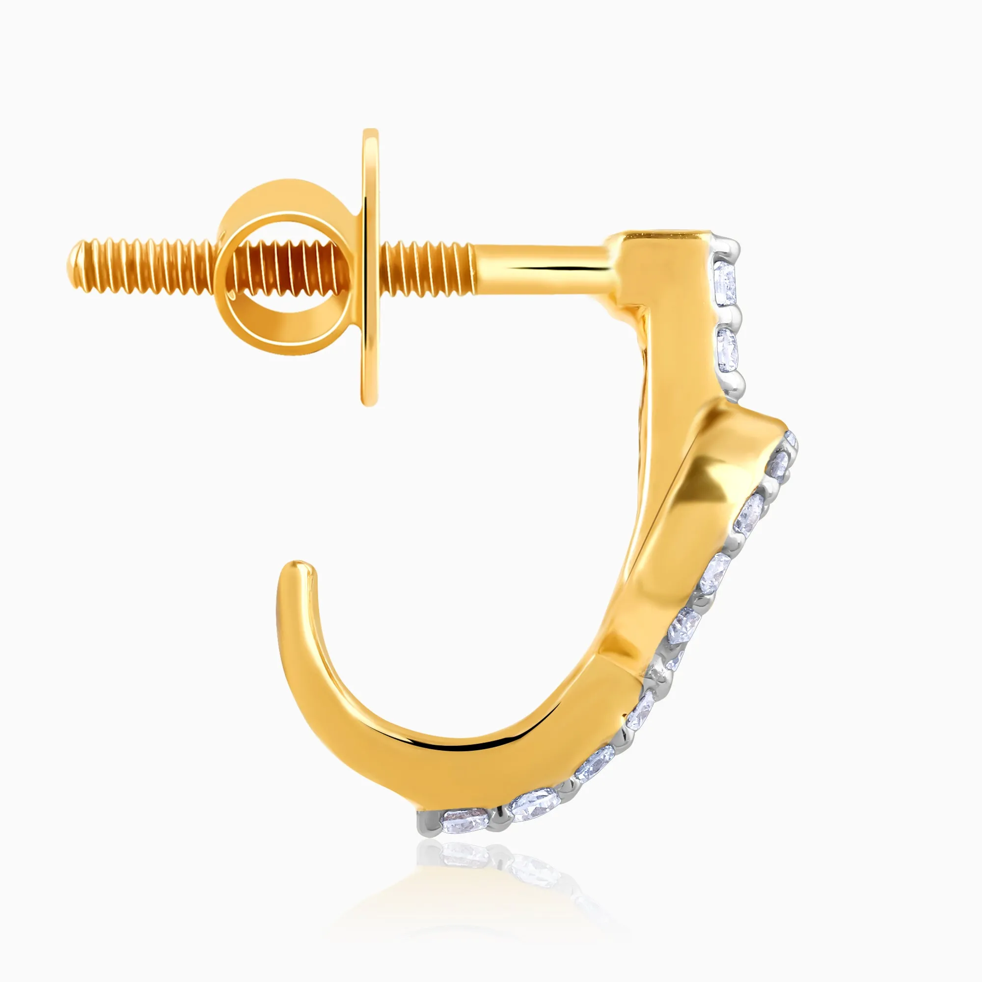 Gold Everglow Diamond Earring