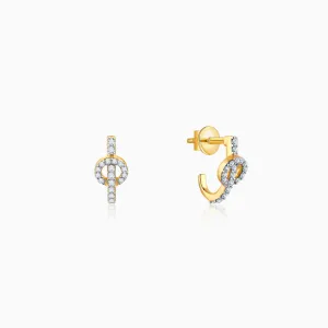 Gold Everglow Diamond Earring