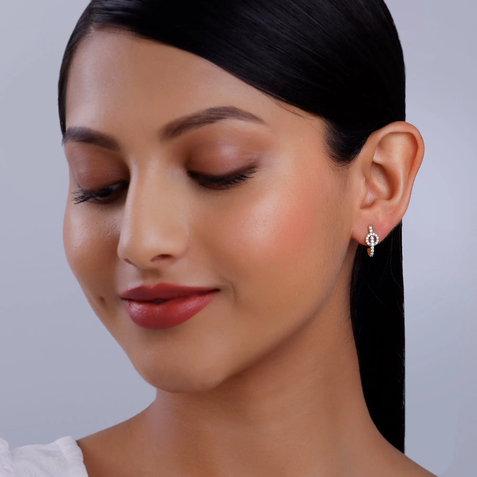 Gold Everglow Diamond Earring