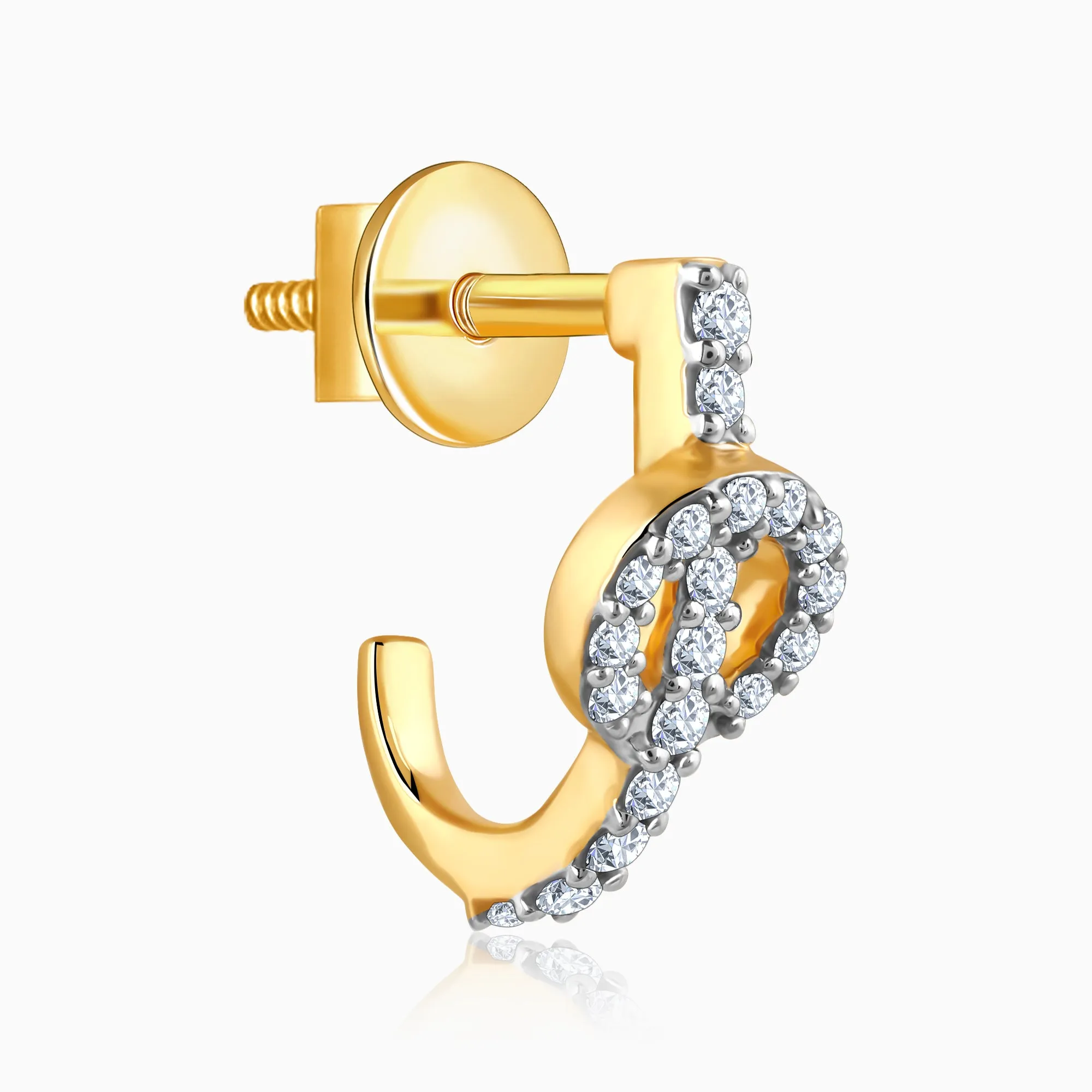 Gold Everglow Diamond Earring