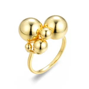 Gold ring 18k yellow gold
