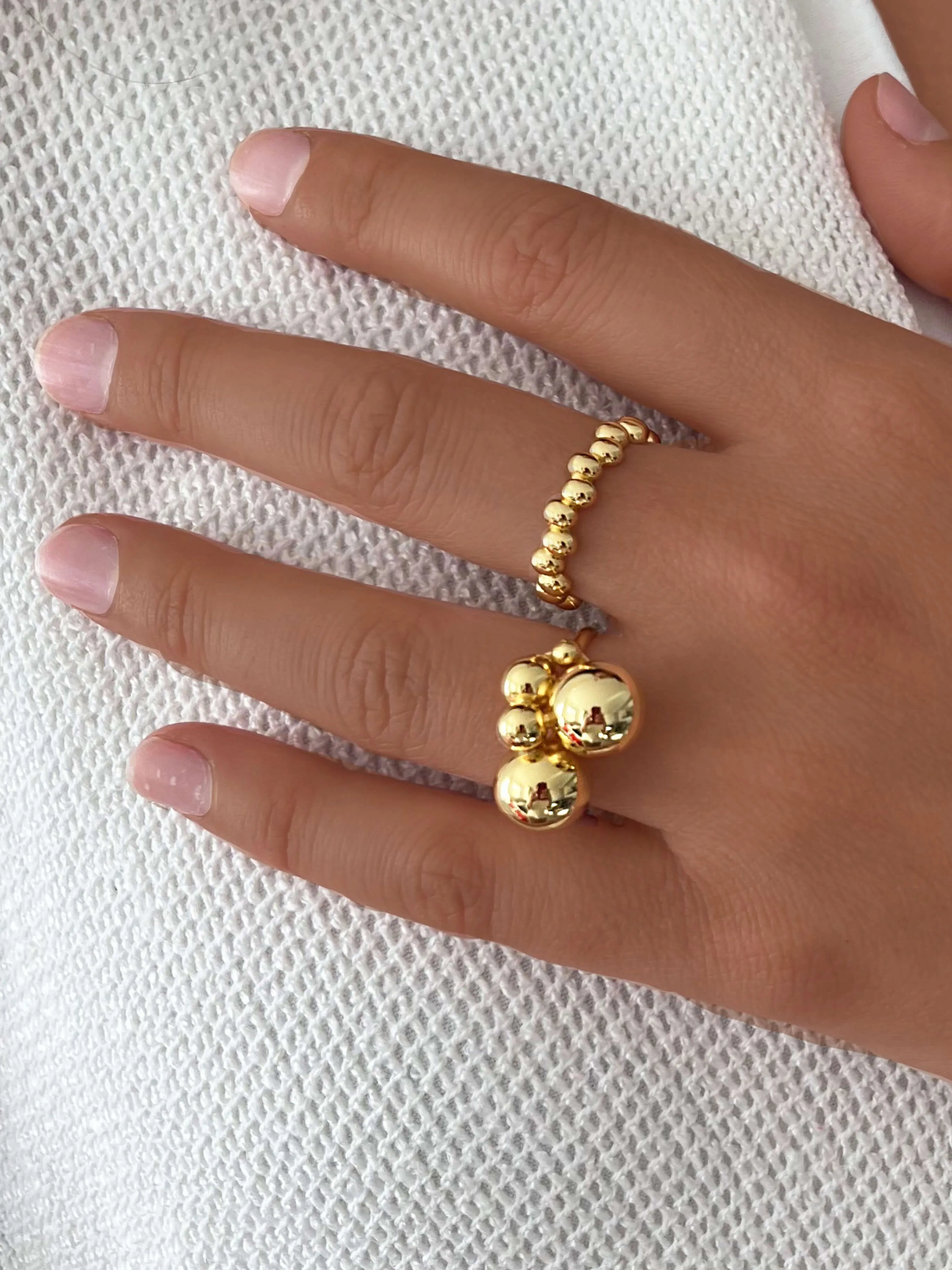 Gold ring 18k yellow gold