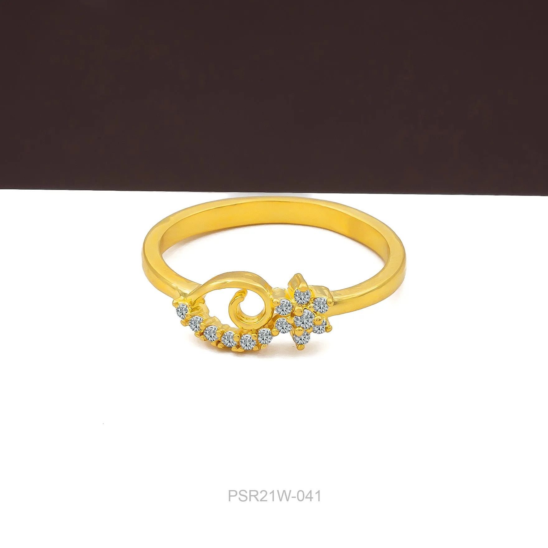 GOLDEN STONE RING PSR21W-041