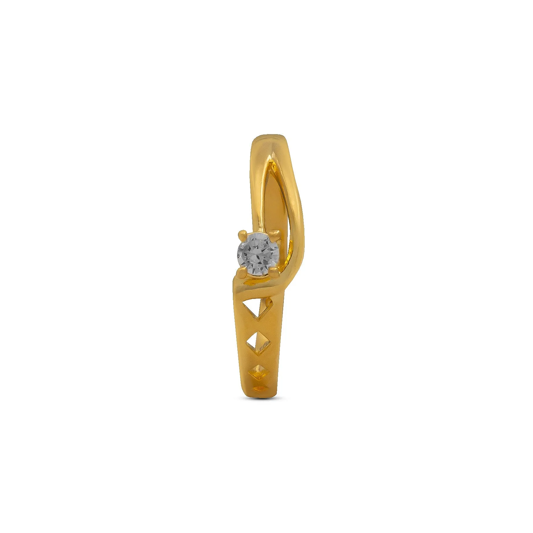 GOLDEN STONE RING PSR222W-021