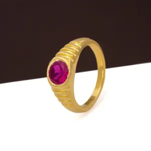 GOLDEN STONE RING PSR8R-081