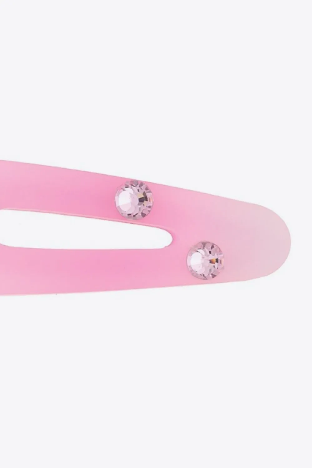 Gradient Rhinestone Resin Hair Pin