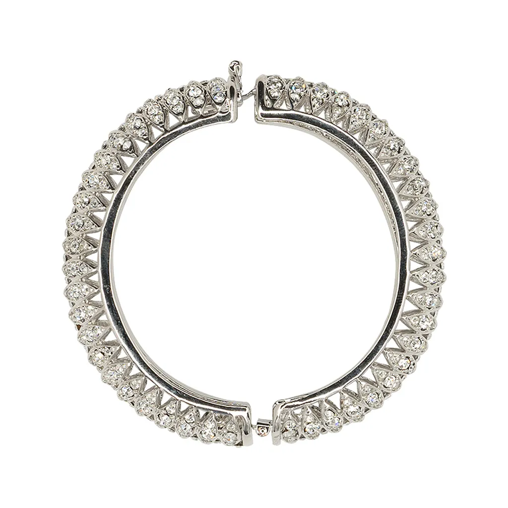 Jackie Kennedy Crystal Pav Bangle