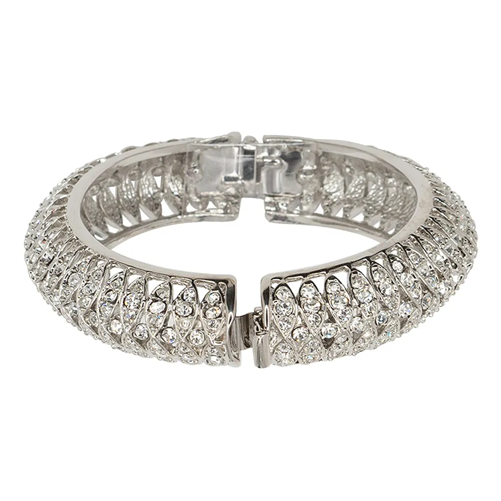Jackie Kennedy Crystal Pav Bangle