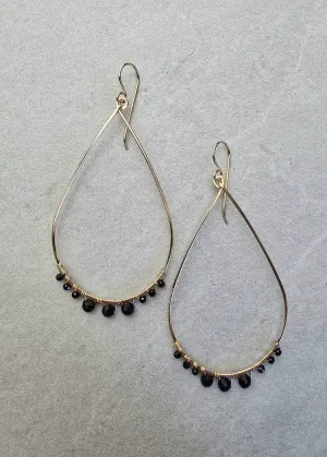 James   Jezebelle | Colleen Earring | Black Spinel