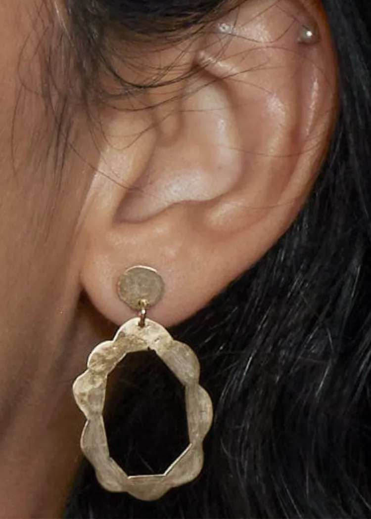 Julie Cohn | Small Scallop Bronze Earring