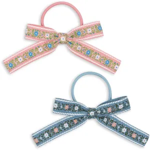 Konges Sl?jd 2-Pack Elastics Bow Sorbet