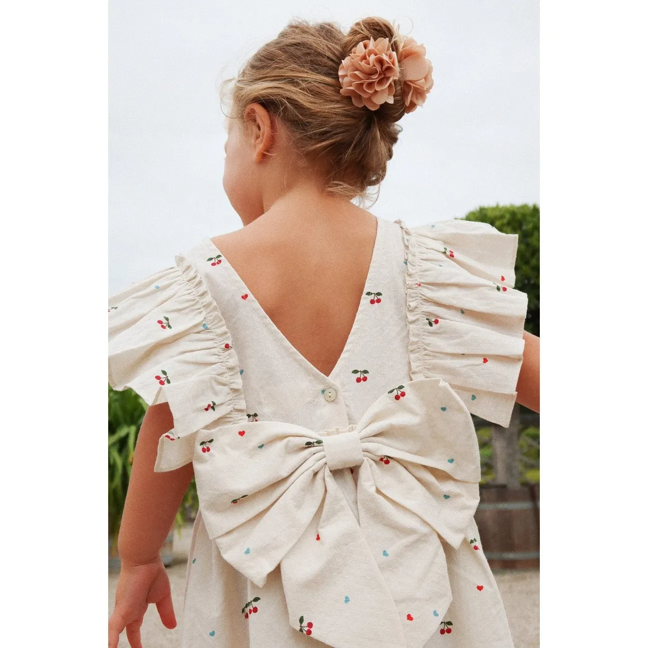 Konges Sl?jd 2-Pack Hair Clip Flower Brazilian Sand