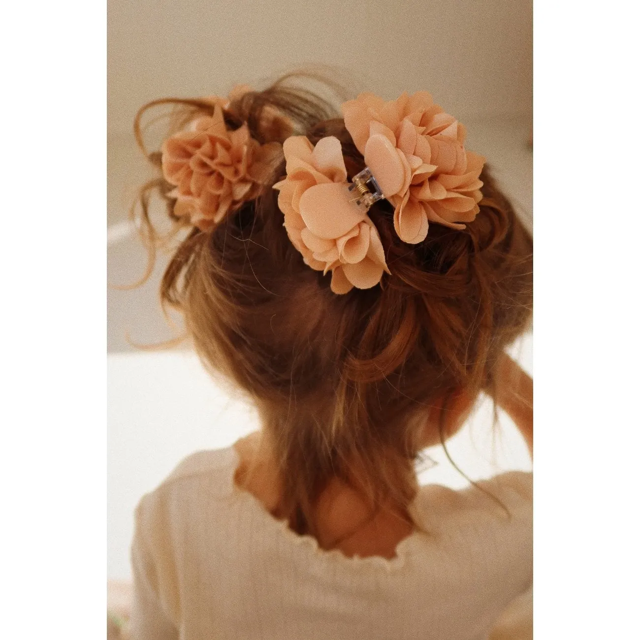Konges Sl?jd 2-Pack Hair Clip Flower Brazilian Sand