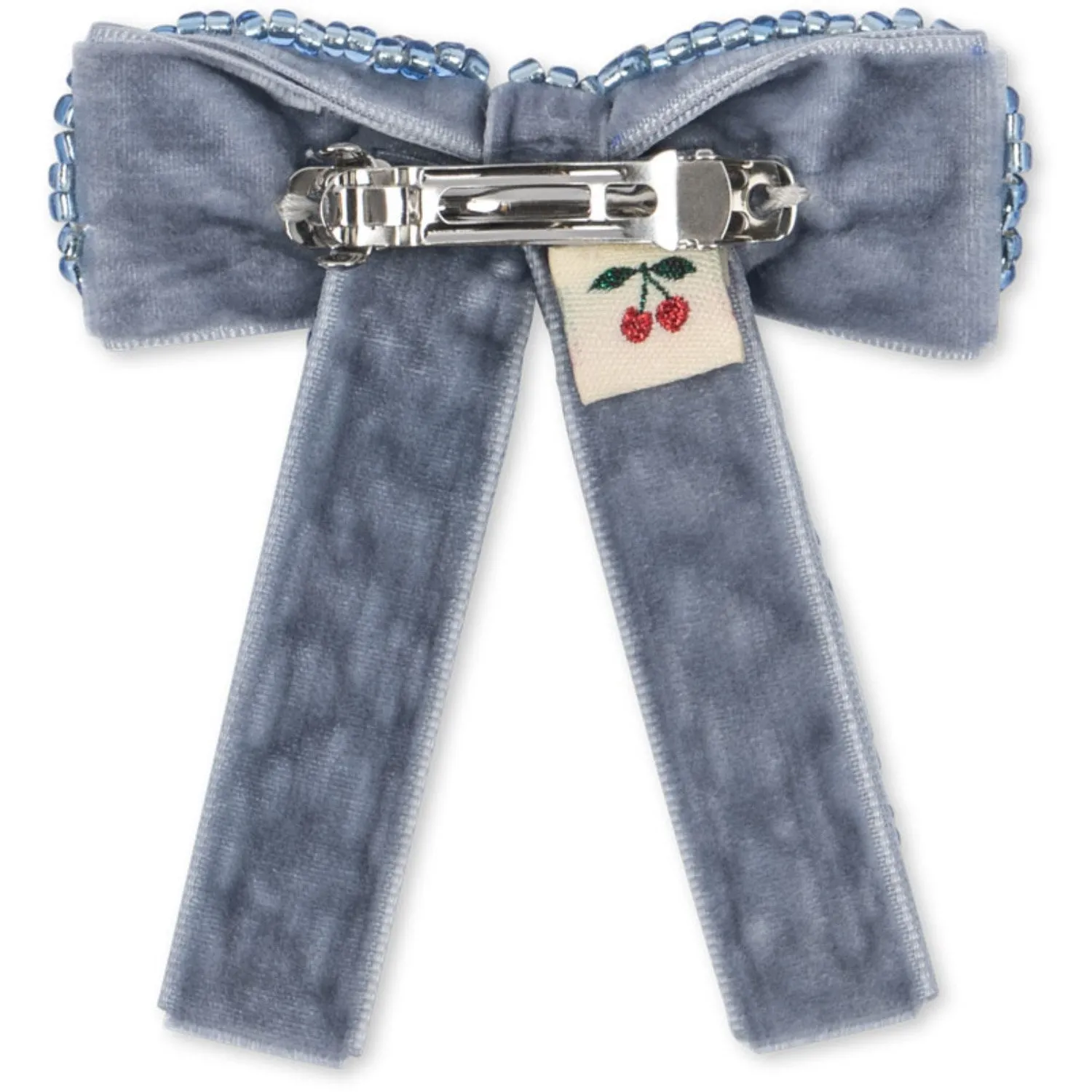 Konges Sl?jd Ashley Blue Celebration Pearl Bow Hair Clip