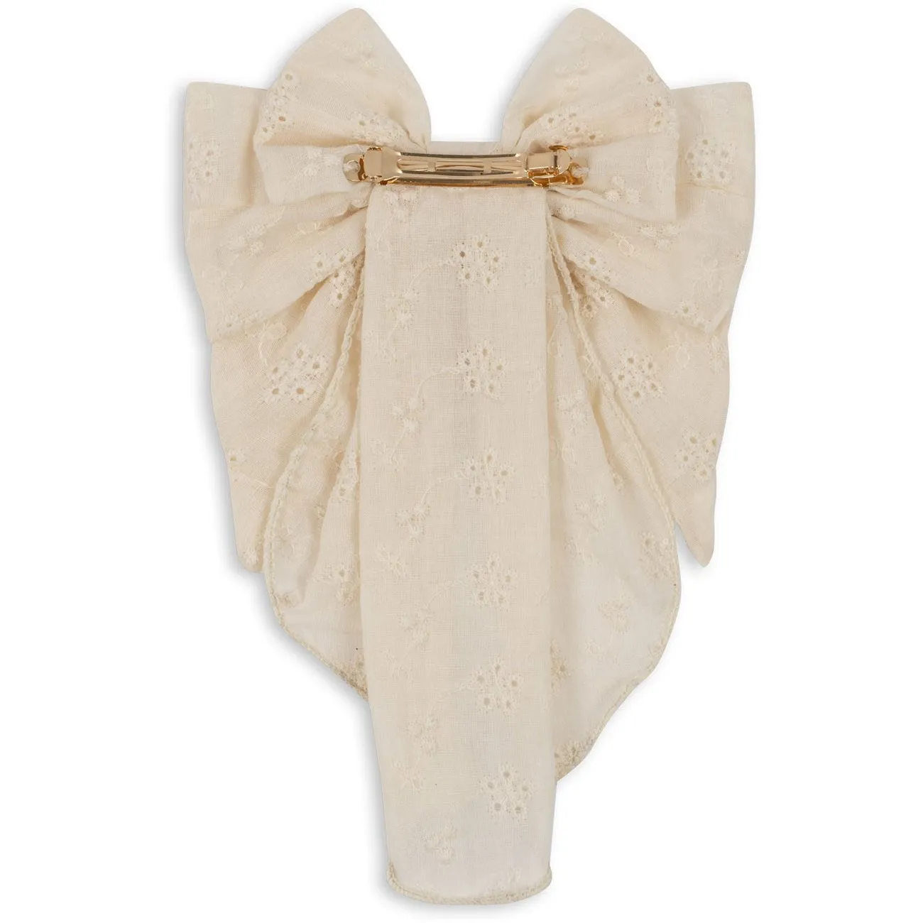 Konges Sljd Bowie Hair Clip Off White