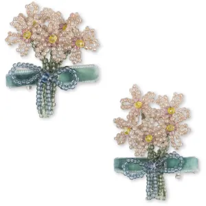Konges Sl?jd Buttercream Celebration 2 Pack Bouquet Hair Clip